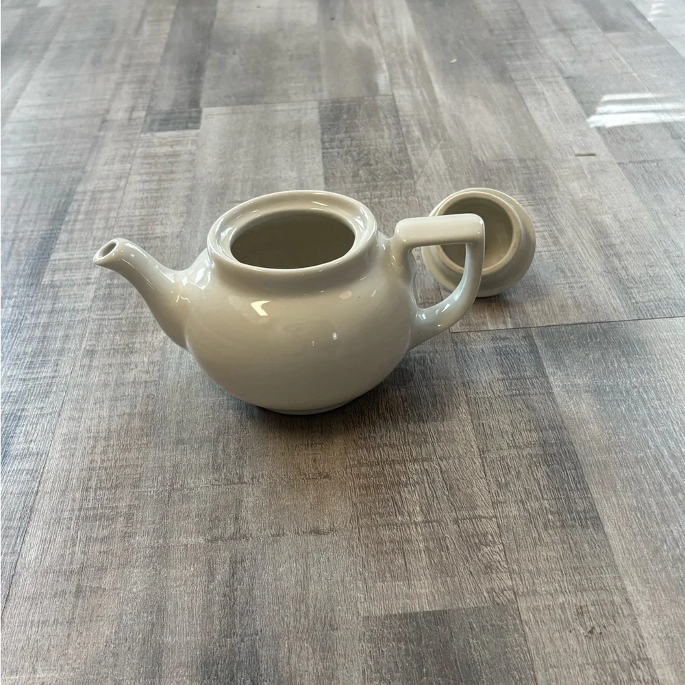 Hall Ceramic China Teapot Includes Lid 4 Inches Height - Picture 4 of 5